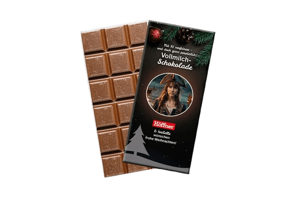 Bedruckte Schokolade